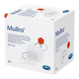 MULLRO Bandaż gazowy 10 cmx10 m rolowany, 1 szt