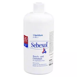 SEBEXOL Płyn pod prysznic i krem do kąpieli, 500 ml