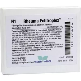 RHEUMA ECHTROPLEX Roztwór iniekcyjny, 5x2 ml