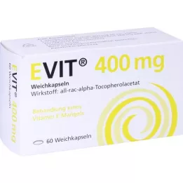 EVIT 400 miękkich kapsułek, 60 szt