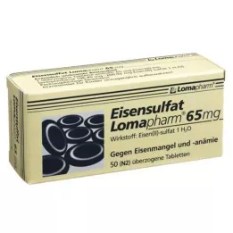 EISENSULFAT Lomapharm 65 mg tabletki powlekane, 50 szt