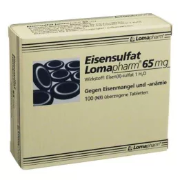 EISENSULFAT Lomapharm 65 mg tabletki powlekane, 100 szt