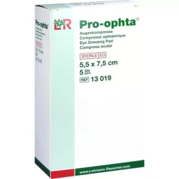 PRO-OPHTA Zakładanie 5,5 x 7,5 cm sterylne, 5 szt
