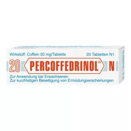 PERCOFFEDRINOL N tabletki 50 mg, 20 szt