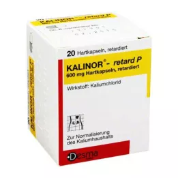 KALINOR retard P 600 mg kapsułki twarde, 20 szt