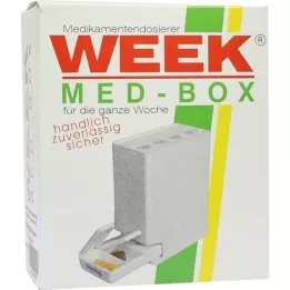 MEDIKAMENTENDISPENSER 7 dni zielony, 1 szt