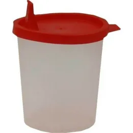Kubki na mocz z wieczkiem zatrzaskowym, 100 szt