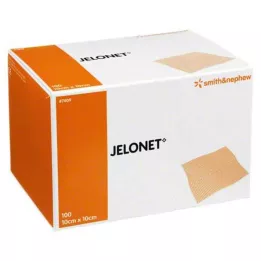 JELONET Gaza parafinowa 10x10 cm jałowa, 100 szt