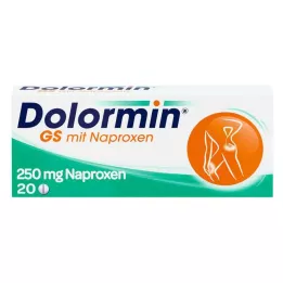DOLORMIN GS z tabletkami Naproxen, 20 szt
