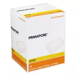 PRIMAPORE 6x8,3 cm Stowarzyszenie ranne sterylne, 50 szt