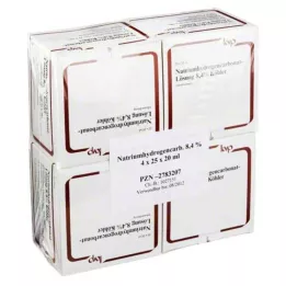 NATRIUMHYDROGENCARBONAT-Roztwór Köhlera 8,4%, 100X20 ml