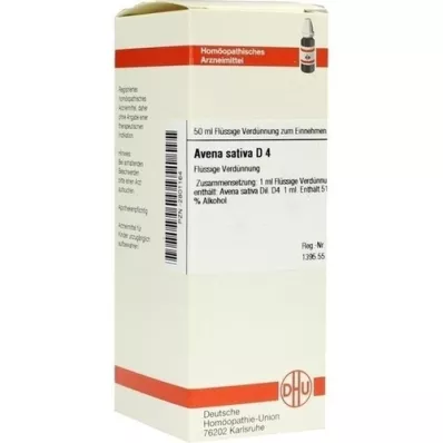 Avena sativa d 4, 50 ml Avena sativa d 4, 50 ml