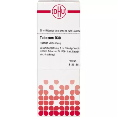 TABACUM D 30 Rozcieńczenie, 50 ml