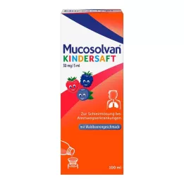 MUCOSOLVAN Sok dla dzieci 30 mg/5 ml, 100 ml