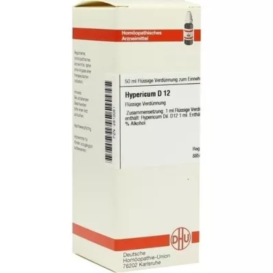 Hypericum D12, 50 ml Hypericum D12, 50 ml