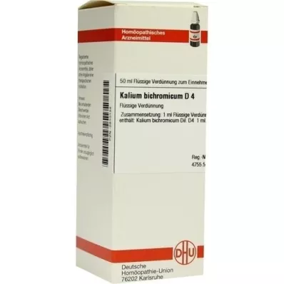 Potas Bichrom D 4, 50 ml Potas Bichrom D 4, 50 ml