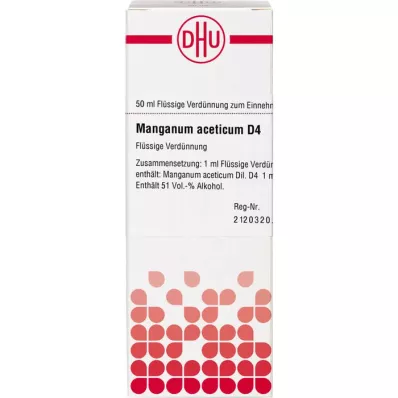 Manganum ACET D 4, 50 ml