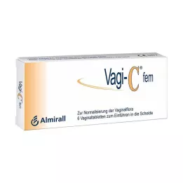 VAGI Tabletki dopochwowe C Fem, 6 szt