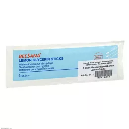 MUNDPFLEGESTÄBCHEN Cytryna w plasterkach 3 szt
