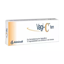 VAGI Tabletki dopochwowe C Fem, 12 szt
