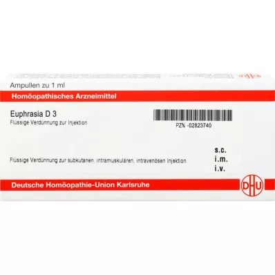 Euphrasia D 3, 10x1 ml Euphrasia D 3, 10x1 ml