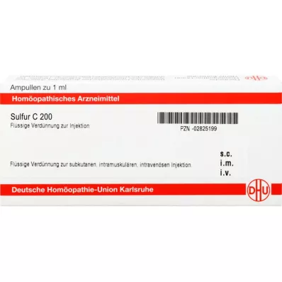 Siarka C200, 10x1 ml