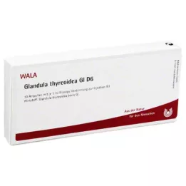 GLANDULA THYREOIDEA GL D 6 ampułek, 10X1 ml