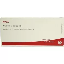 BRYONIA E Radice D 3 ampuls, 10x1 ml