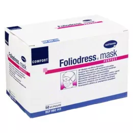 FOLIODRESS maska Comfort perfect zielona OP-Maseczki, 50 szt