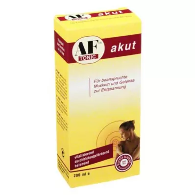 AF TONIC ciecz ostra, 200 ml AF TONIC ciecz ostra, 200 ml