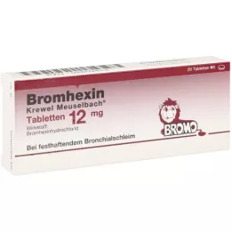 BROMHEXIN Krewew Meuselb.bletten 12mg, 20 szt
