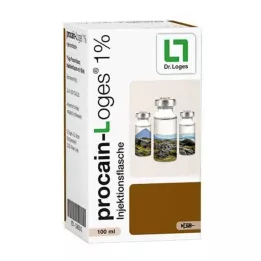 PROCAIN-Fiolka do wstrzykiwań Loges 1%, 100 ml