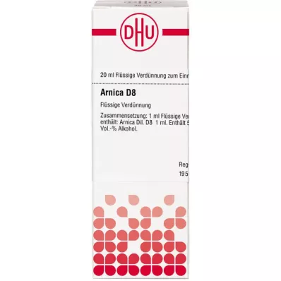 ARNICA D 8 Rozcieńczenie, 20 ml ARNICA D 8 Rozcieńczenie, 20 ml