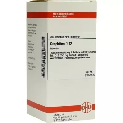GRAPHITES D 12 tabletek, 200 szt GRAPHITES D 12 tabletek, 200 szt