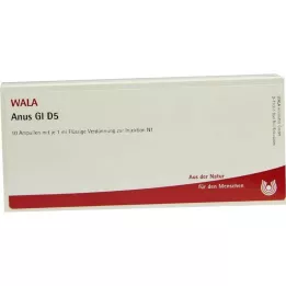 ANUS GL D 5 ampułek, 10X1 ml