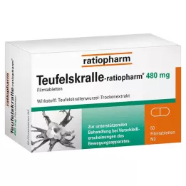 TEUFELSKRALLE-RATIOPHARM Tabletki powlekane, 50 szt