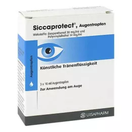 SICCAPROTECT Krople do oczu 3X10 ml