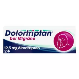 DOLORTRIPTAN tabletki powlekane przeciwmigrenowe 2 szt