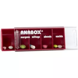 ANABOX Daily Box Red, 1 szt