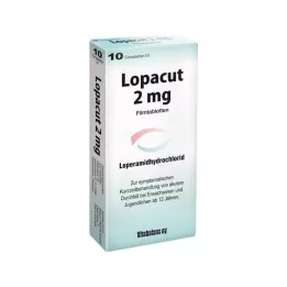 LOPACUT 2 mg tabletki powlekane, 10 szt