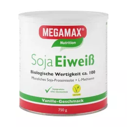 MEGAMAX proszek waniliowy białka sojowego, 750 g