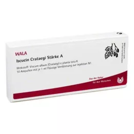 ISCUCIN crataegi siła A ampułki, 10X1 ml