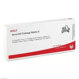 ISCUCIN ampułki Crataegi Strength E, 10X1 ml