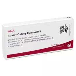 ISCUCIN ampułki Crataegi potency series I, 10X1 ml