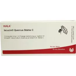 ISCUCIN quercus siła C ampułki, 10X1 ml