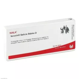 ISCUCIN salicis Moc D Ampułki, 10X1 ml