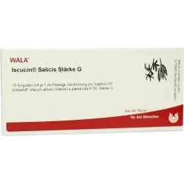 ISCUCIN salicis Moc G Ampułki, 10X1 ml
