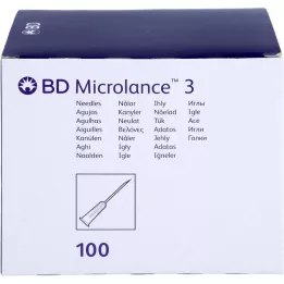 BD MICROLANCE Kaniula 26 G 3/8 0,45x10 mm, 100 szt
