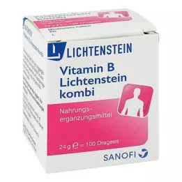 VITAMIN B LICHTENSTEIN Drageesy kombinowane, 100 szt