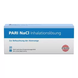 PARI Ampułki z roztworem do inhalacji NaCl, 20X2,5 ml